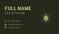 Floral Shovel Spade Business Card Image Preview