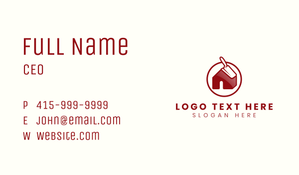 Trowel Builder Contractor Business Card Design Image Preview