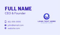 Professional Enterprise Letter E Business Card Image Preview