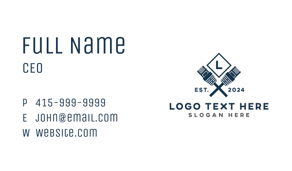 Ethernet Cable Tool Business Card Design Image Preview