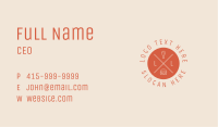 Fast Food Business Letter Business Card Image Preview