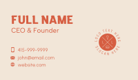 Fast Food Business Letter Business Card Preview