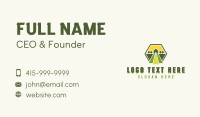 Farm Backyard Landscaping Business Card Design