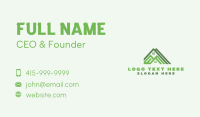 Real Estate Roofer Business Card Preview