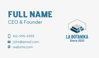 Warehouse Building Establishment Business Card Image Preview