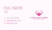 Family Child Support Business Card Image Preview