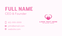 Family Child Support Business Card Image Preview