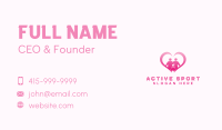 Family Child Support Business Card Image Preview