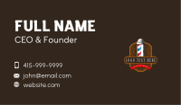 Barbershop Pole Grooming Business Card Image Preview