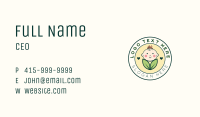 Cute Leaf Baby Business Card Image Preview