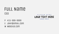 Graffiti Drip Wordmark Business Card Image Preview