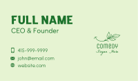 Nature Branch Smile  Business Card Image Preview