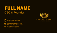 Royal Shield Crown Business Card Image Preview