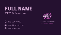 Eye Beauty Wellness Business Card Image Preview