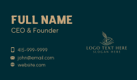 Quill Writer Publisher Business Card Design