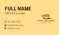 Snail Coffee Cup  Business Card Preview