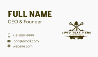 Shovel Landscaping Planting Business Card Preview