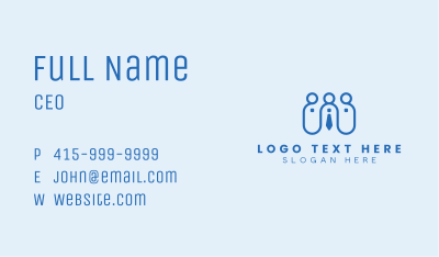 Coworking Employee Job  Business Card Image Preview