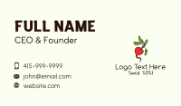 Fresh Radish Vegetable Business Card Image Preview