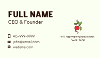 Fresh Radish Vegetable Business Card Image Preview