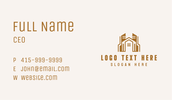 Property Realtor Building Business Card Design Image Preview