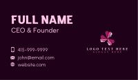 Woman Love Support Business Card Design