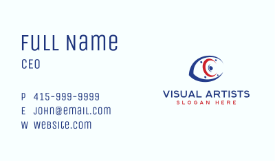 Eye Audio Business Card Image Preview