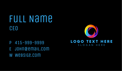 Creative Startup Agency Business Card Image Preview