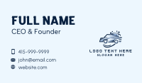 Fast Car Wash  Business Card Image Preview