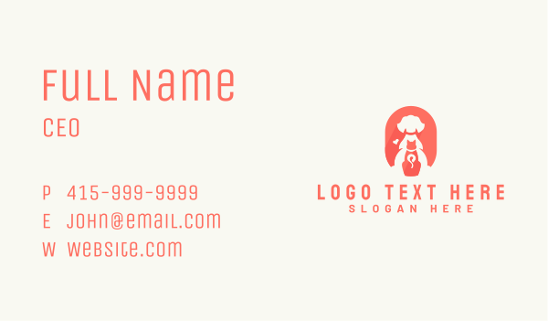 Dog Cat Vet Care Business Card Design Image Preview