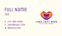 Heart Care Community Business Card Image Preview