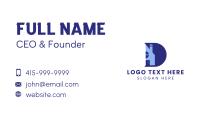Home Builder Letter D Business Card Image Preview