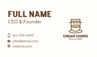 Coffee Cup Barista Business Card Image Preview