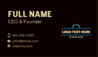 Basic Banner Wordmark  Business Card Image Preview