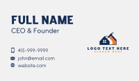Hammer Carpentry House Business Card Image Preview