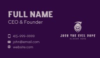Scary Grim Reaper Business Card Image Preview