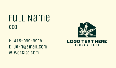 House Herb Garden Business Card Image Preview
