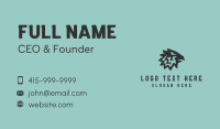 Tribal Eagle Head Business Card Image Preview