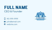 Residential Roofing Construction Business Card Image Preview