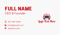 Muscle Car Vehicle Business Card Image Preview