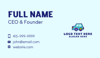 Colorful Toy Car Business Card Design