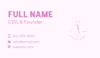 Flower Hand Florist Business Card Image Preview