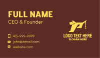 Industrial Dog Crane Business Card Image Preview