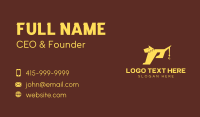Industrial Dog Crane Business Card Preview