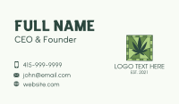 Green Weed Tile  Business Card Image Preview