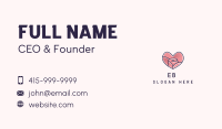 Rose Heart Florist Business Card Image Preview