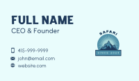 Mountain Hiker Summit Business Card Image Preview