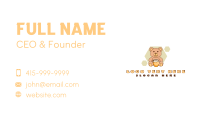 Teddy Bear Honey Business Card Design