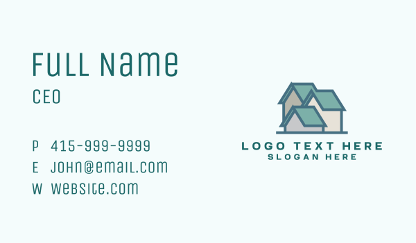 House Residence Property Business Card Design Image Preview