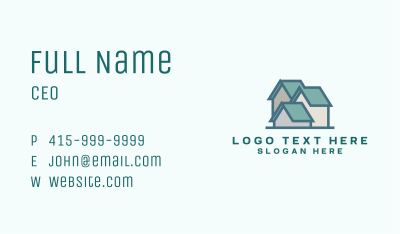 House Residence Property Business Card Image Preview